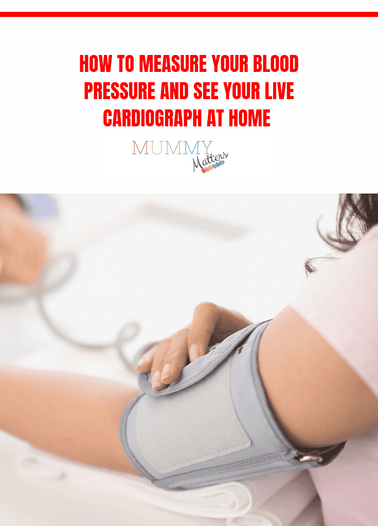 How To Measure Your Blood Pressure And See Your Live Cardiograph At Home 2