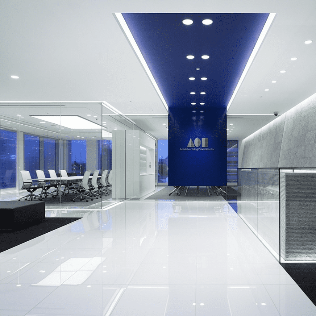 Commercial Property With LED Lighting
