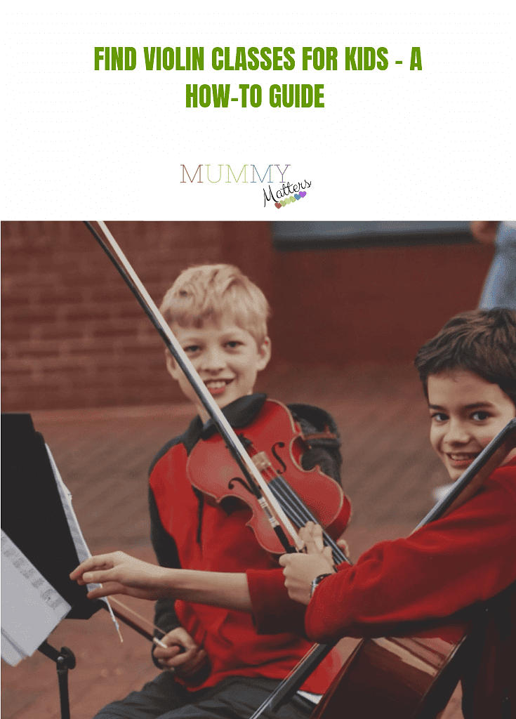 Find Violin Classes For Kids - A How-To Guide 1