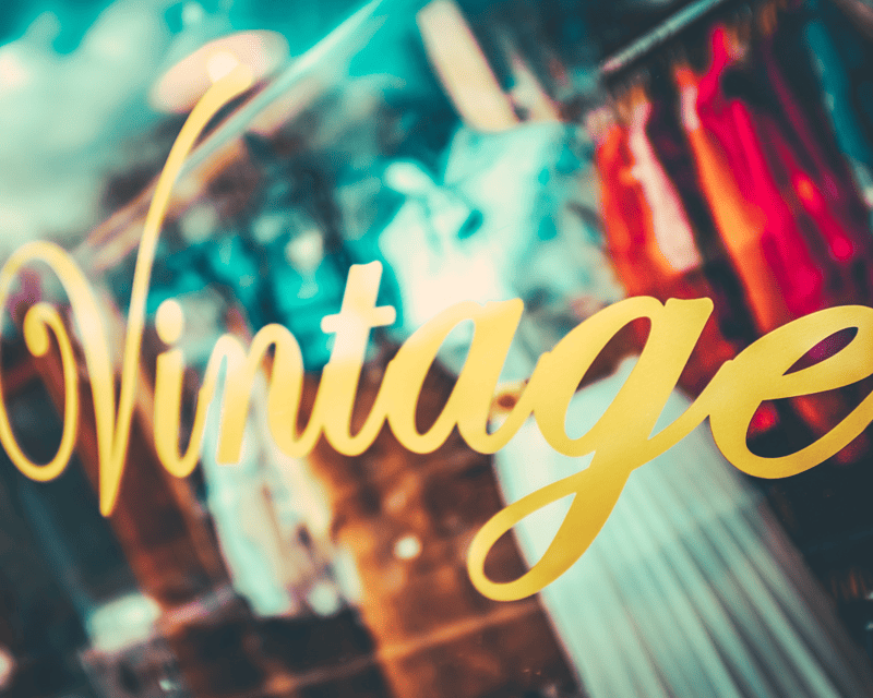 vintage clothing