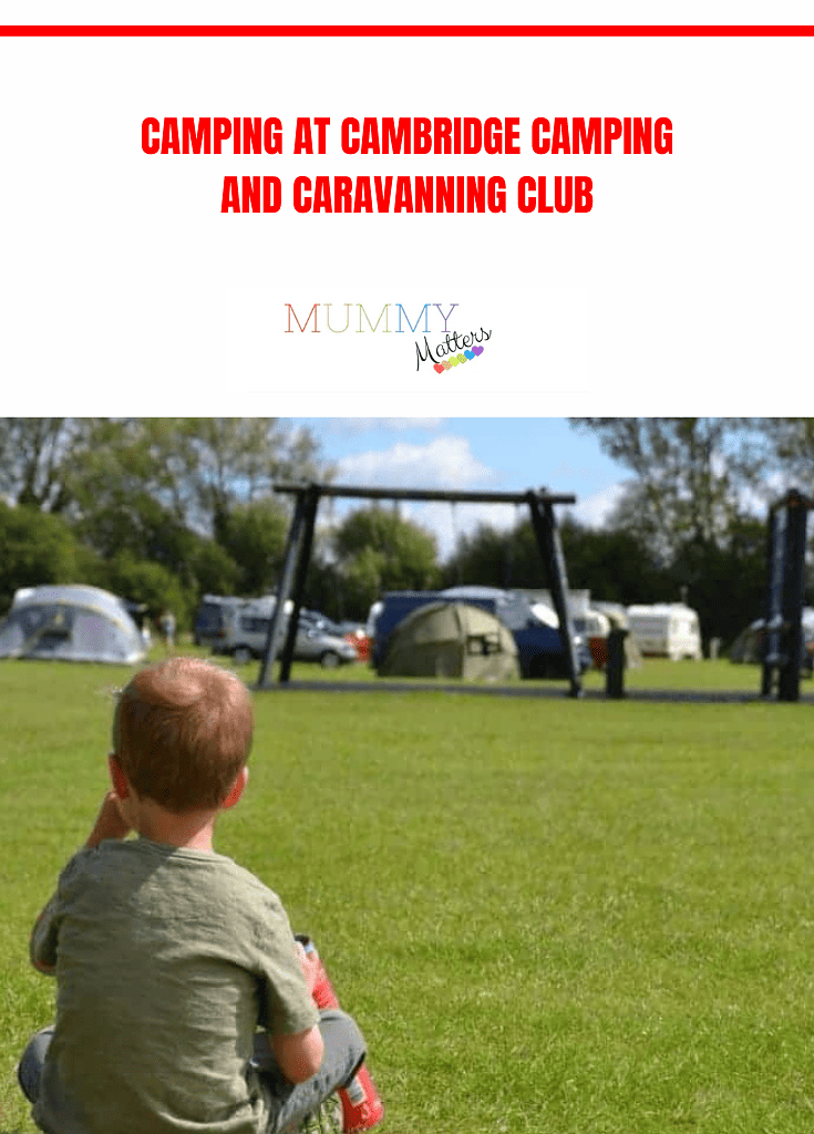 Camping at Cambridge Camping and Caravanning Club Site 1