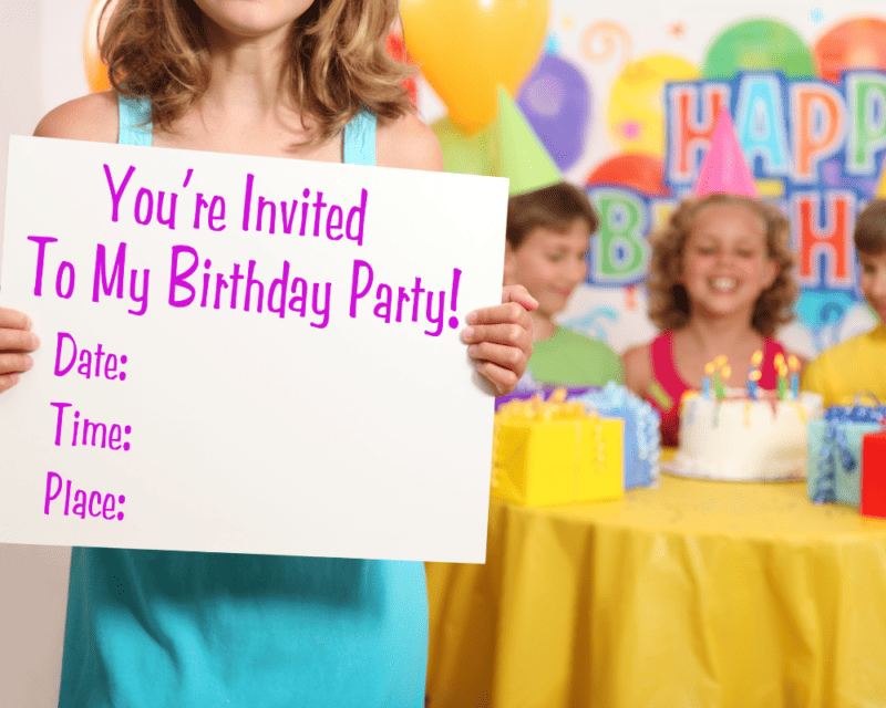 Party invitation