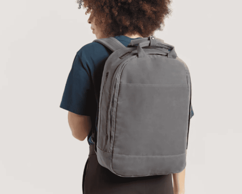 Canvas backpack