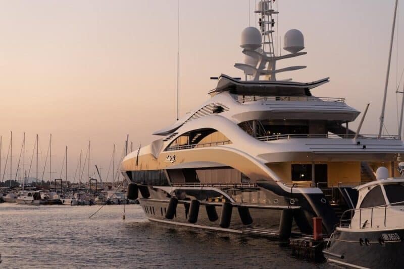 luxury yacht