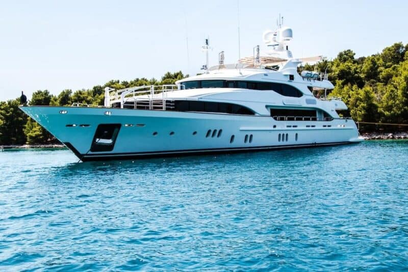 luxury yacht