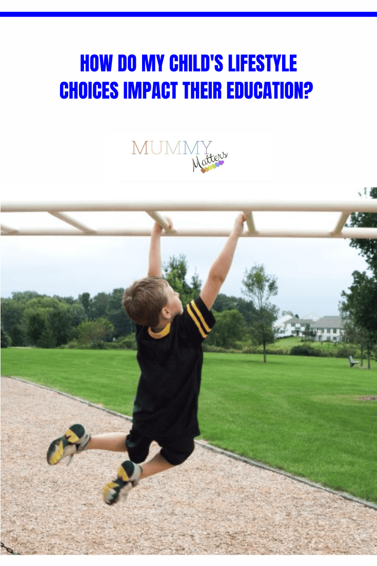 How do my child's lifestyle choices impact their education? 1