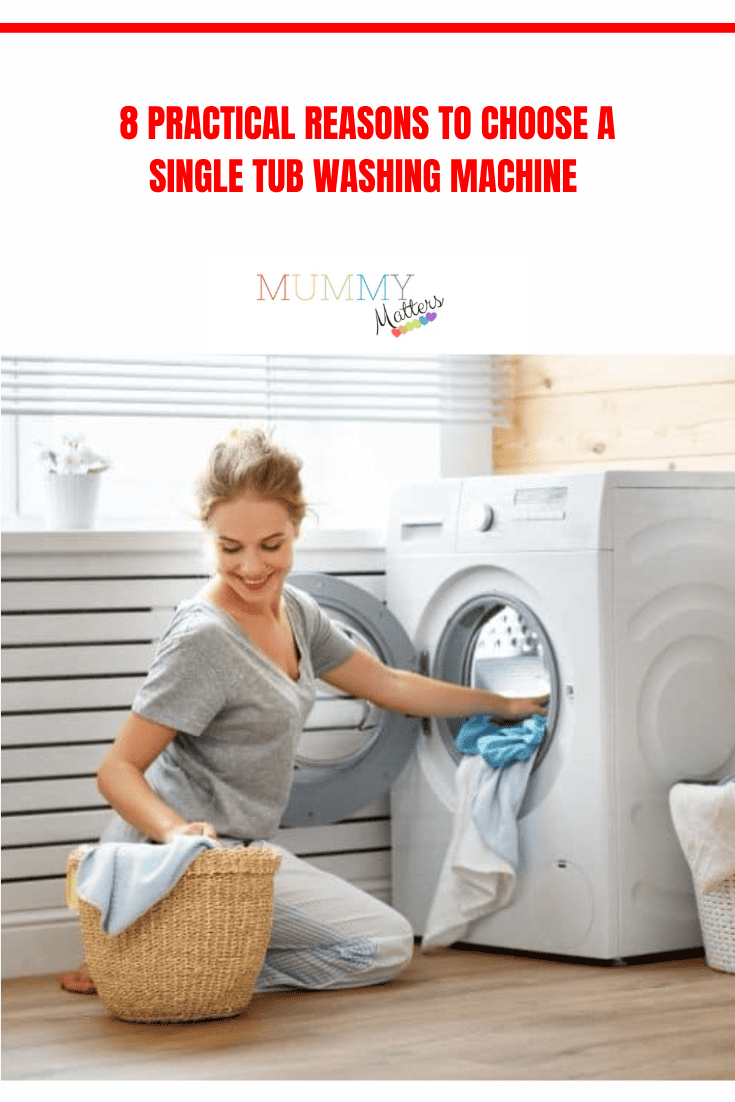 8 Practical Reasons to Choose a Single Tub Washing Machine 1