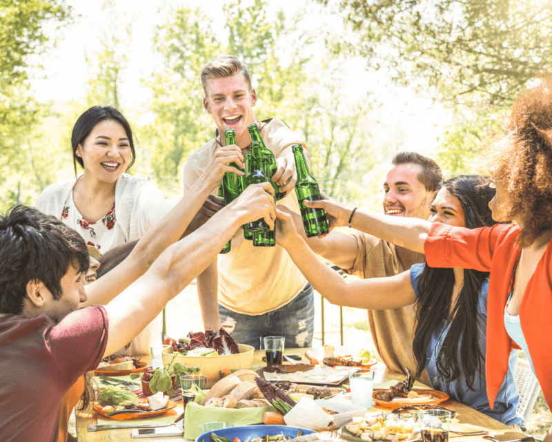 Garden picnic