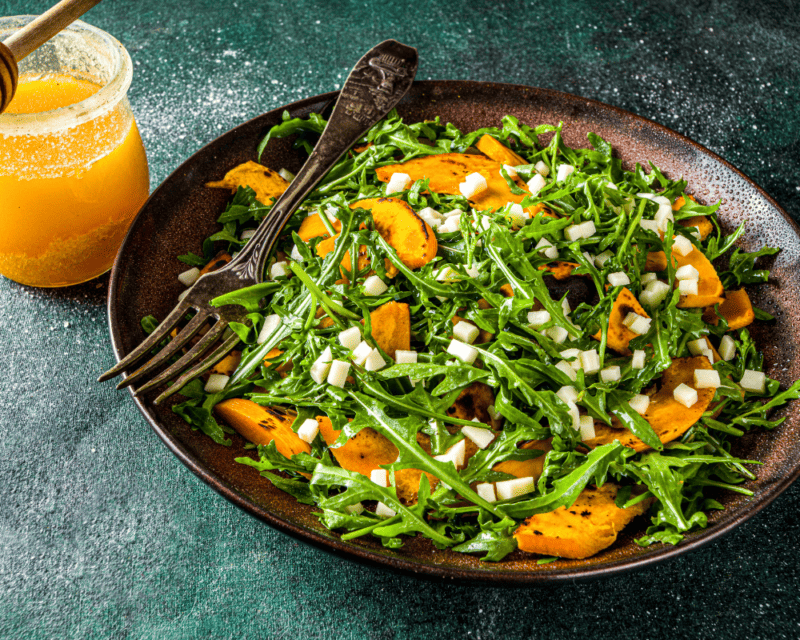 Warm Roasted Root Vegetable Salad