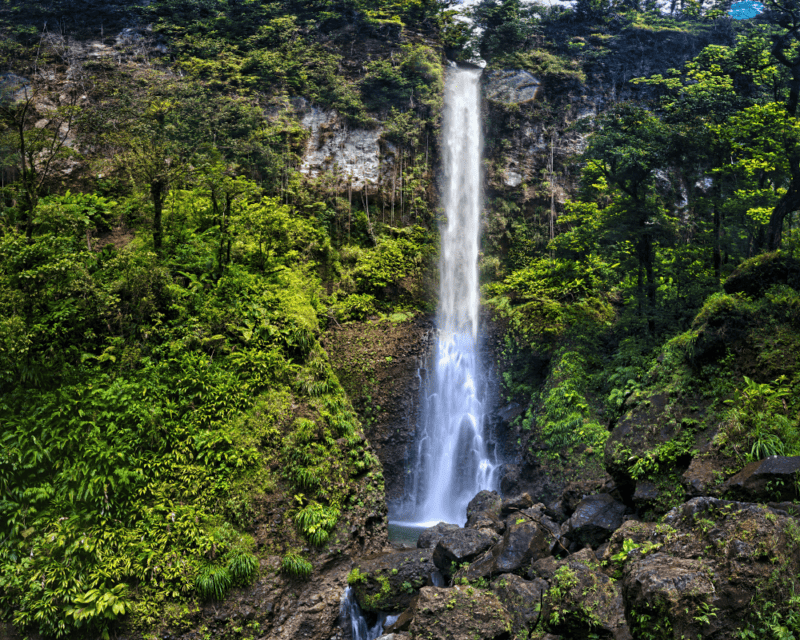 Hidden waterfall