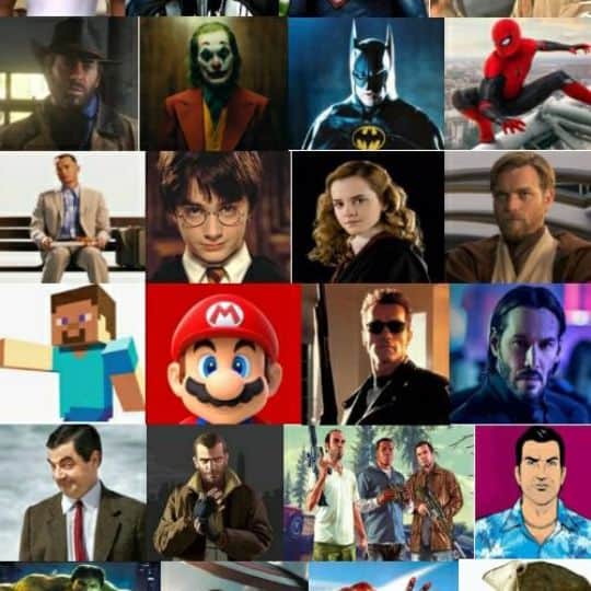 Fan Favourite Movie Characters