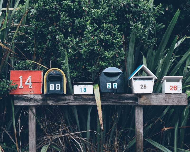 The Right Mailbox