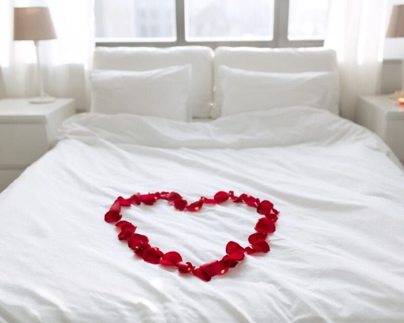 Ideias românticas para quartos para o Dia dos Namorados