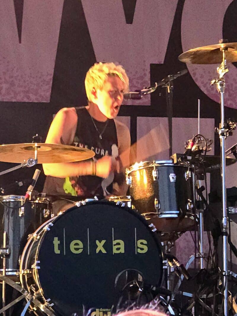 Cat Myers drummer from Texas
