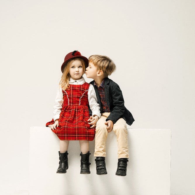 Children's holiday clothing